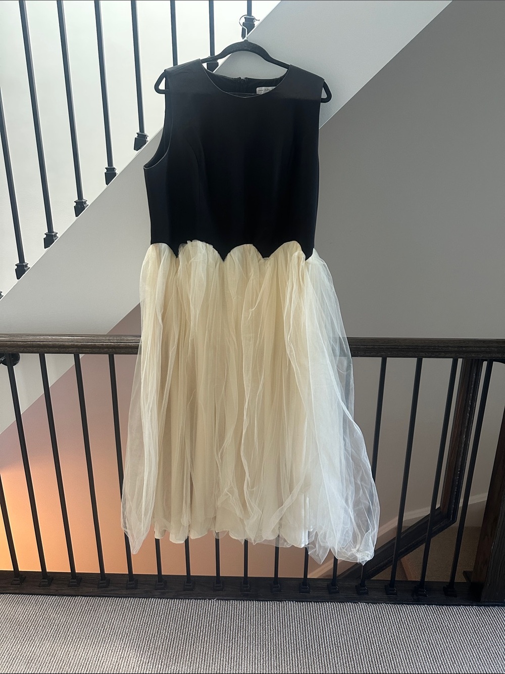 Never Fully Dressed Black and Cream Tulle Party Dress